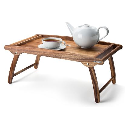 Tavă din acacia pentru mic dejun Continenta C4868