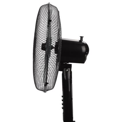 Taylor Swoden - Ventilator de podea 50W/230V 122 cm negru