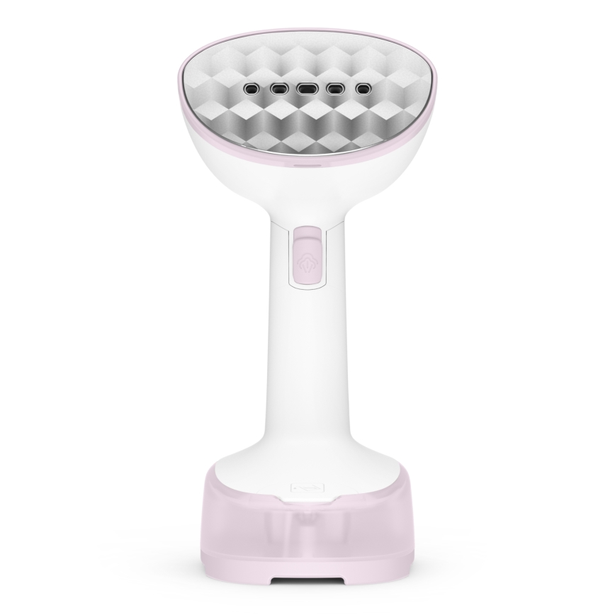 Tefal - Aburitor portabil de haine ACCESS STEAM POCKET 1300W/230V, roz