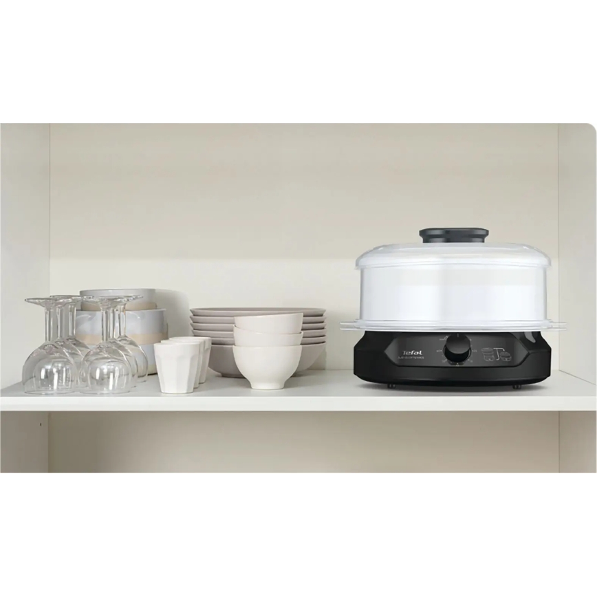 Tefal - Aparat de gătit cu aburi Mini Compact, 6 l, 800 W/230 V