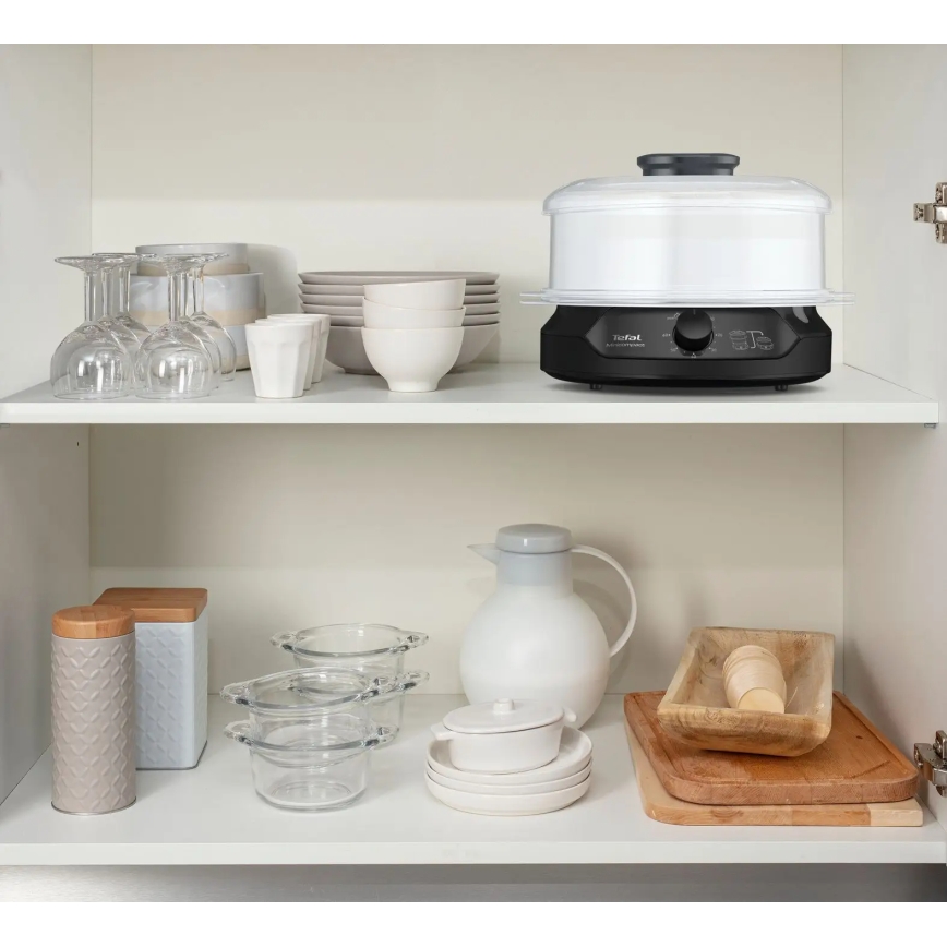 Tefal - Aparat de gătit cu aburi Mini Compact, 6 l, 800 W/230 V