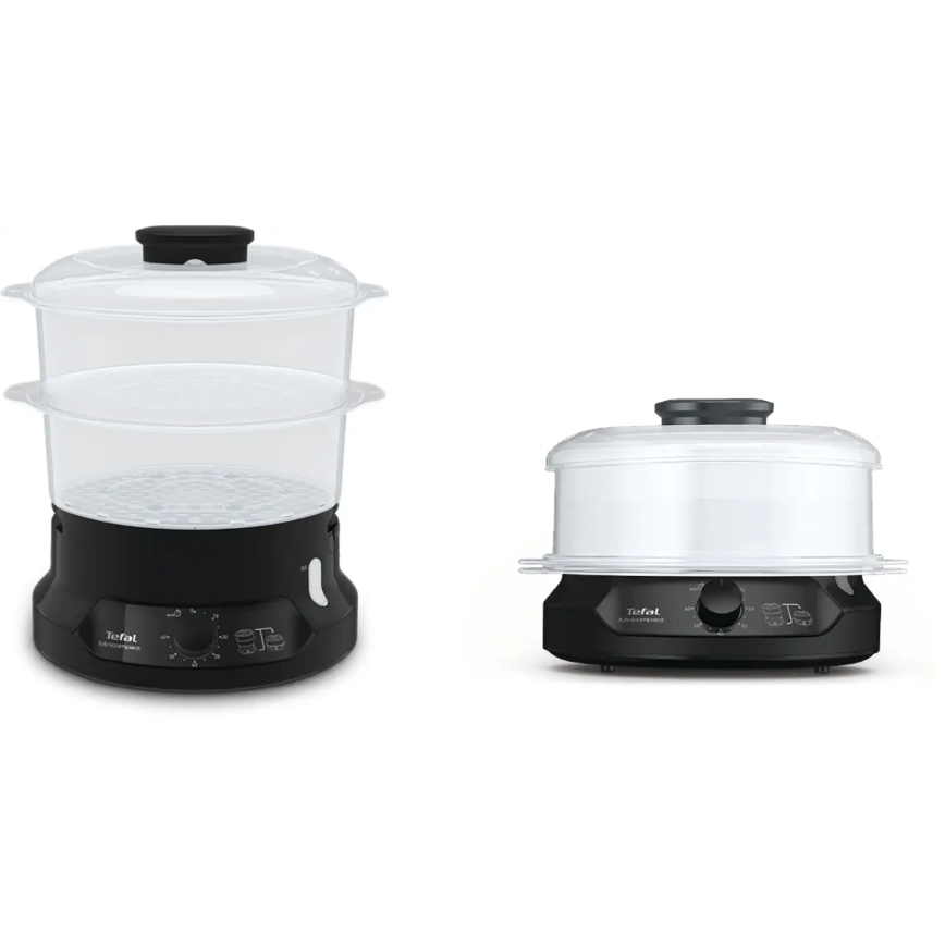 Tefal - Aparat de gătit cu aburi Mini Compact, 6 l, 800 W/230 V