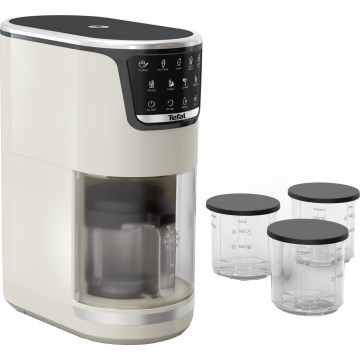 Tefal - Aparat de înghețată DOLCI 6W/230V bej