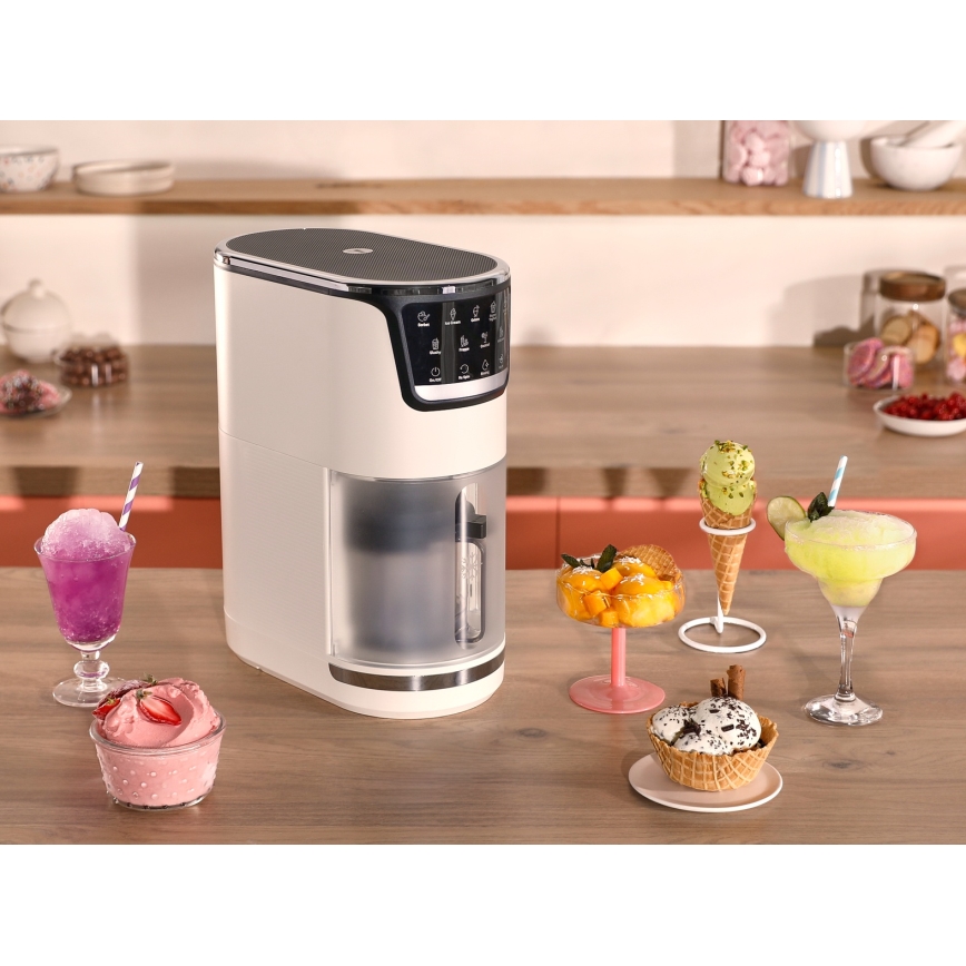 Tefal - Aparat de înghețată DOLCI 6W/230V bej