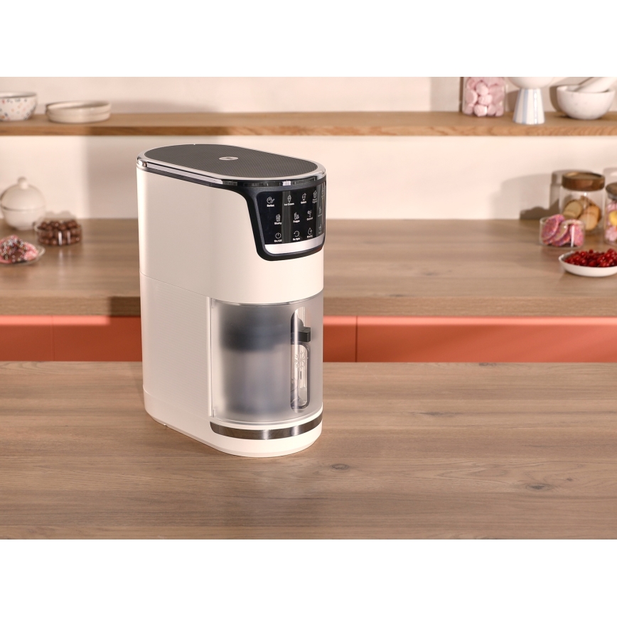 Tefal - Aparat de înghețată DOLCI 6W/230V bej
