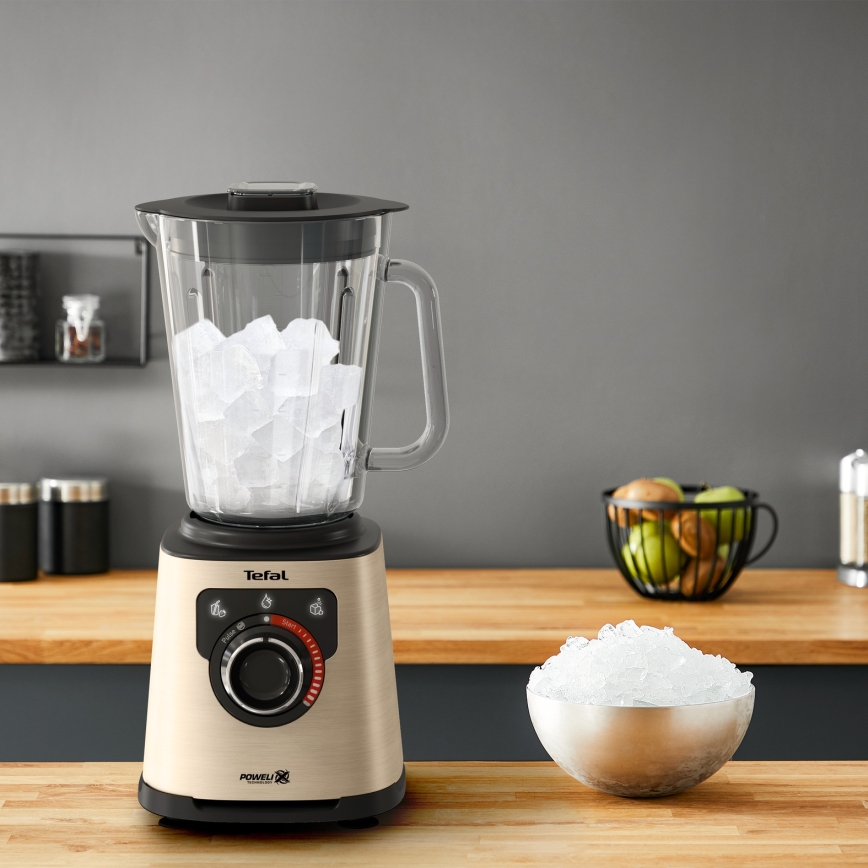 Tefal - Blender de masă 2 l PERFECTMIX+ 1200W/230V auriu