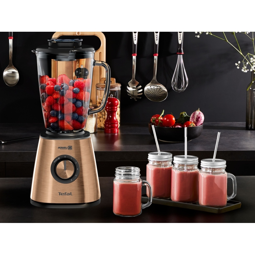 Tefal - Blender de masă BLENDFORCE, 1,75 l, 800W/230V, cupru