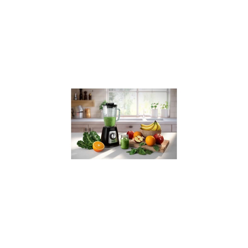 Tefal - Blender de masă BLENDFORCE 800W/230V negru/inox