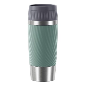 Tefal - Cană termică EASY TWIST 360 ml inox/verde