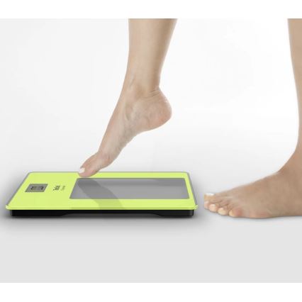 Tefal - Cântar personal digital ESSENTIAL, alimentat cu 2 baterii AAA