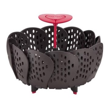Tefal - Coș pentru gătit la aburi INGENIO negru/roșu
