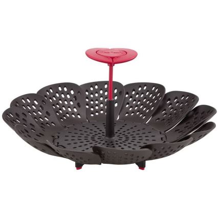 Tefal - Coș pentru gătit la aburi INGENIO negru/roșu