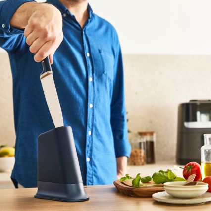 Tefal - Cuțit de bucătărie EVER SHARP cu suport, 20 cm