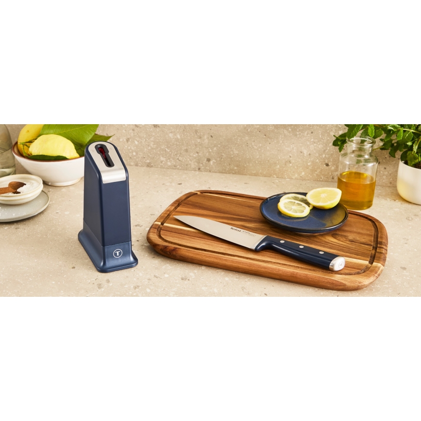 Tefal - Cuțit de bucătărie EVER SHARP cu suport, 20 cm