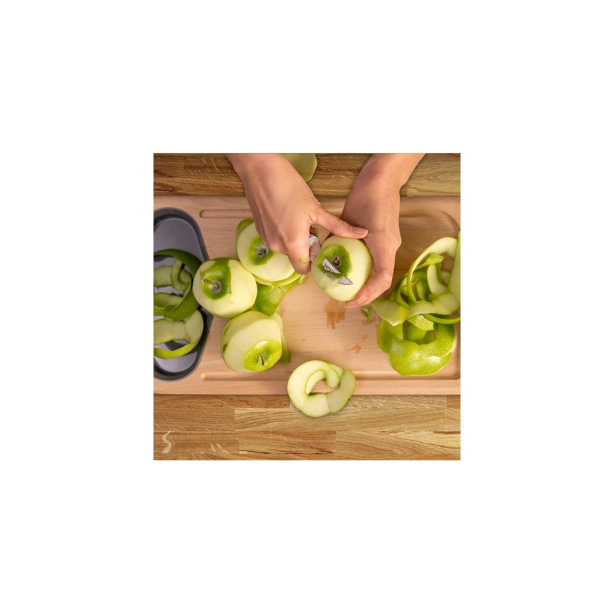 Tefal - Cuțit inox pentru decupat ICE FORCE 7 cm crom lucios/negru