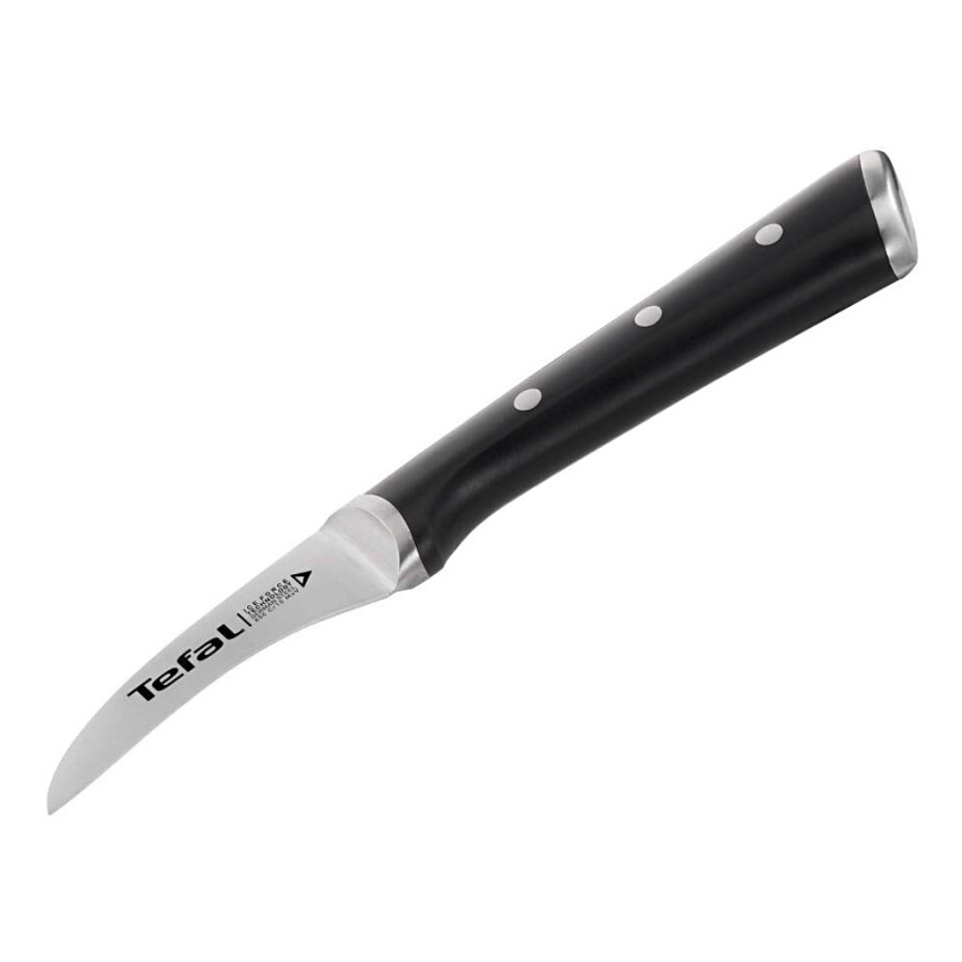 Tefal - Cuțit inox pentru decupat ICE FORCE 7 cm crom lucios/negru