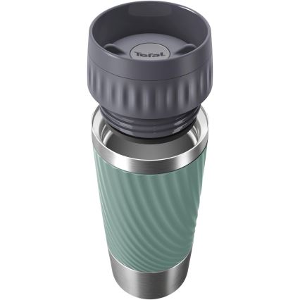 Tefal - Cană termică EASY TWIST 360 ml inox/verde
