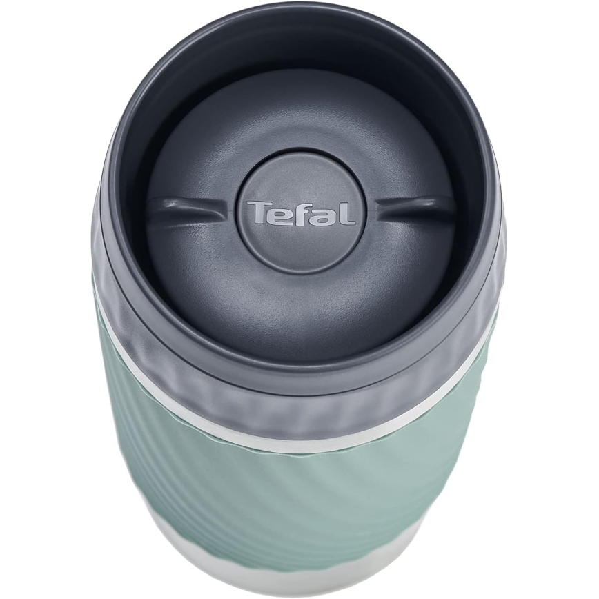 Tefal - Cană termică EASY TWIST 360 ml inox/verde