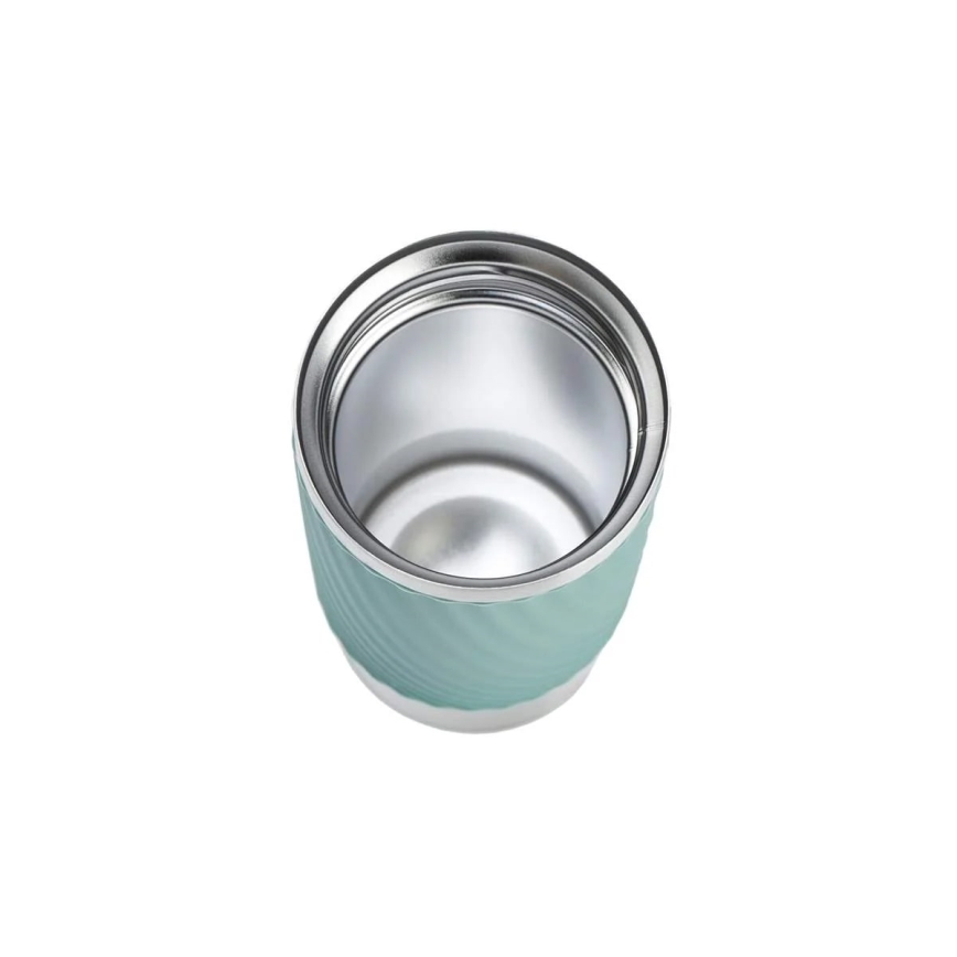 Tefal - Cană termică EASY TWIST 360 ml inox/verde
