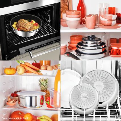 Tefal EMOTION MAX - Set de vase pentru gătit, 4 piese