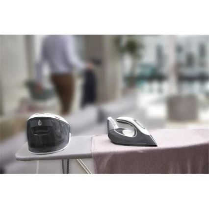 Tefal EXPRESS AIRGLIDE - stație de călcat cu aburi 2800 W/230 V, gri