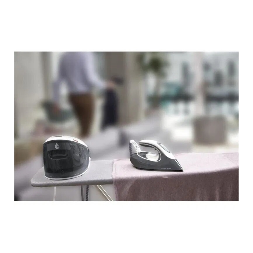 Tefal EXPRESS AIRGLIDE - stație de călcat cu aburi 2800 W/230 V, gri
