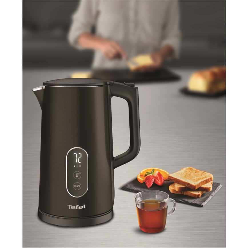 Tefal - Fierbător electric digital 1,7 l 1800W/230V