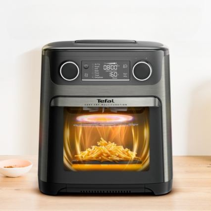 Tefal - Friteuză cu aer cald 15 l EASY FRY 9 în 1 1800W/230V neagră