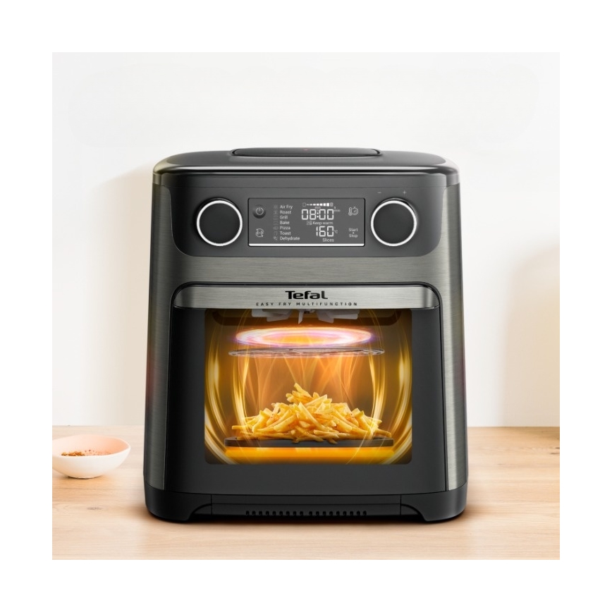 Tefal - Friteuză cu aer cald 15 l EASY FRY 9 în 1 1800W/230V neagră