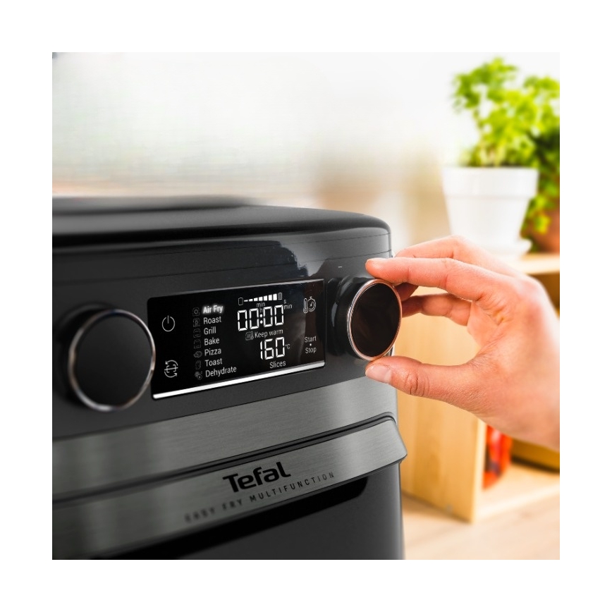Tefal - Friteuză cu aer cald 15 l EASY FRY 9 în 1 1800W/230V neagră