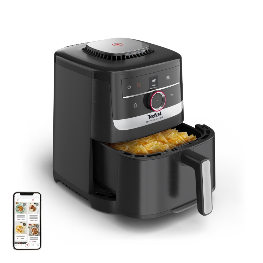 Tefal - Friteuză cu aer cald 5 l EASY FRY SILENCE SMART 1400-1670W/230V