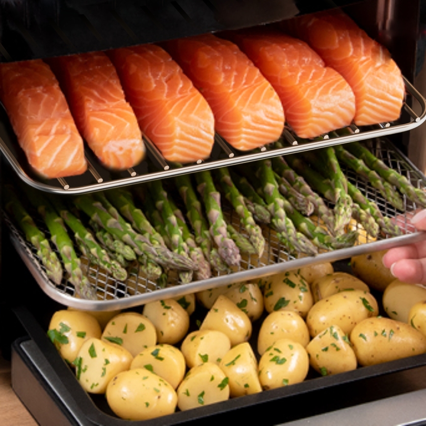 Tefal - Friteuză cu aer cald EASY FRY 9 în 1, 15 l, 1800W/230V