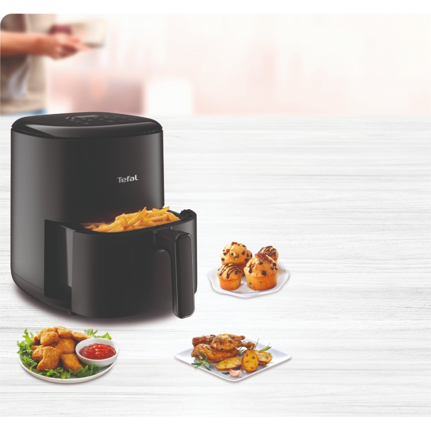 Tefal - Friteuză cu aer cald EASY FRY COMPACT, 3 l, 1300 W/230 V