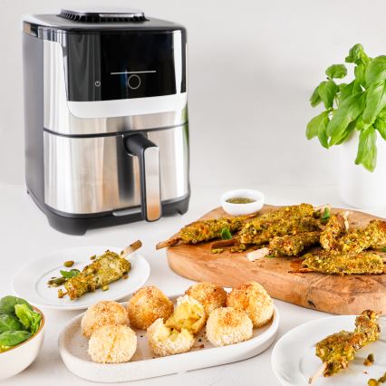 Tefal - Friteuză cu aer cald Easy Fry Silence 5 l, 10 în 1, 1400-1670W/230V