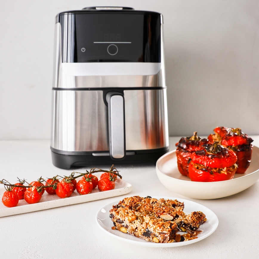 Tefal - Friteuză cu aer cald Easy Fry Silence 5 l, 10 în 1, 1400-1670W/230V