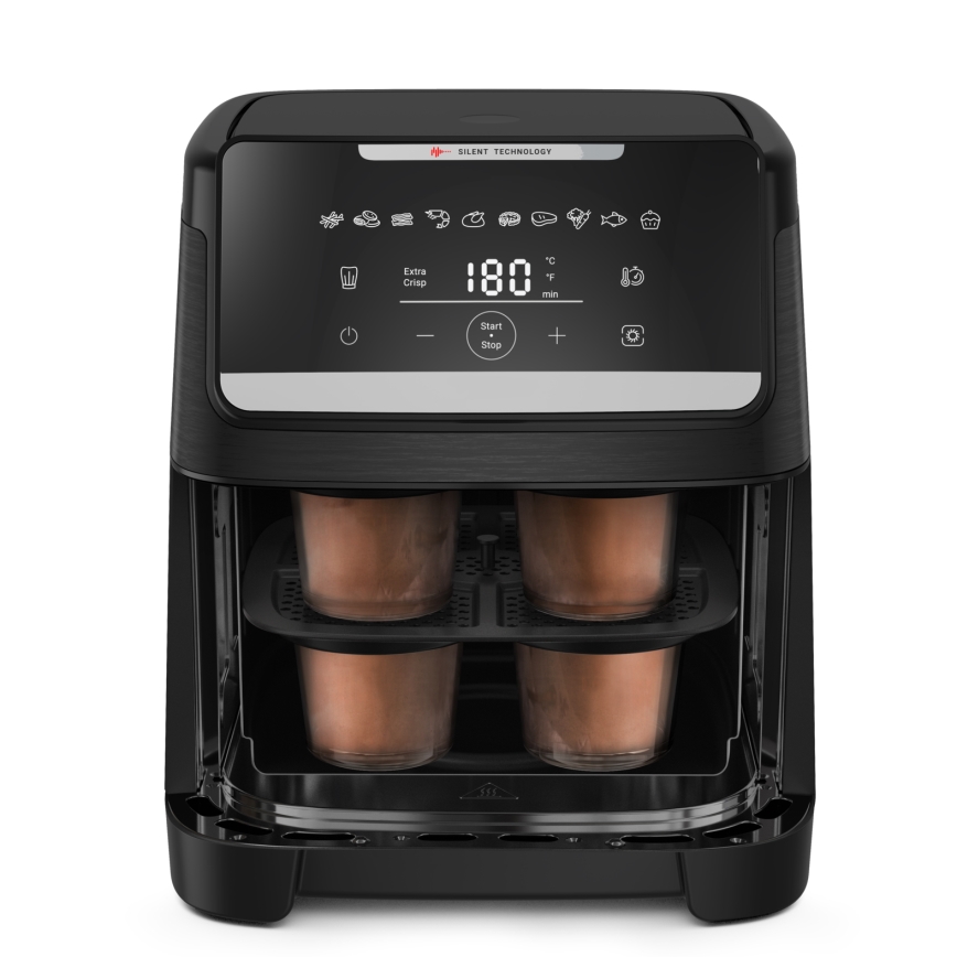 Tefal - Friteuză cu aer cald EASY FRY SILENCE, 7 l, 1800 W/230 V