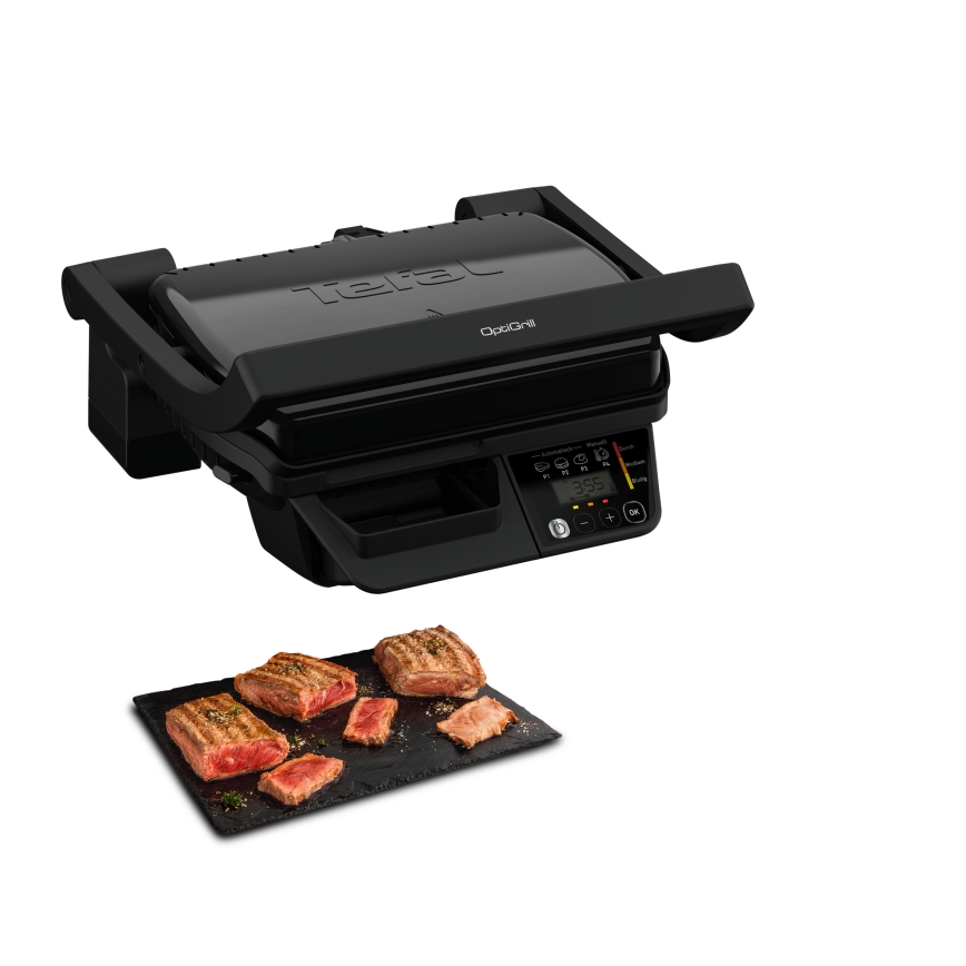 Tefal - Grătar electric inteligent OPTIGRILL 2000W/230V