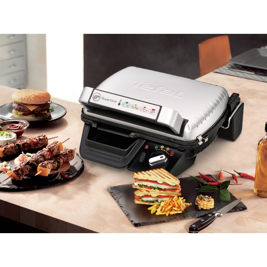 Tefal - Grătar electric OPTIGRILL ELITE 2000W/230V