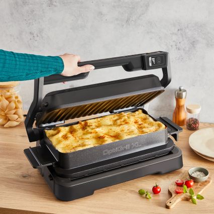 Tefal - Grill de contact OPTIGRILL, 2200 W / 230 V, negru