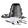 Tefal INGENIO DAILY CHEF ON – set de vase, 20 piese, negru