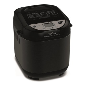 Tefal - Mașină de pâine pentru uz casnic PAIN&TRESORS 700W/230V negru