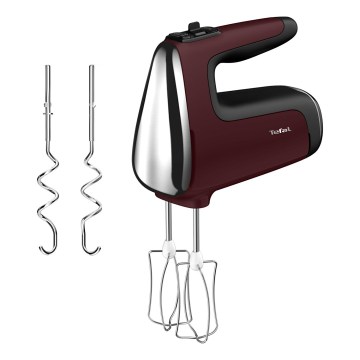 Tefal - Mixer de mână POWERMIX 600W/230V roșu