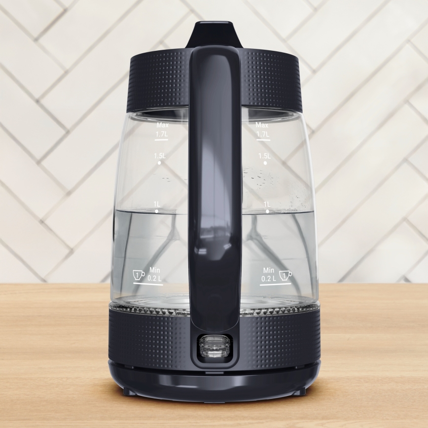 Tefal MORNING GLASS - fierbător electric, 1,7 l, 2000 W/230 V