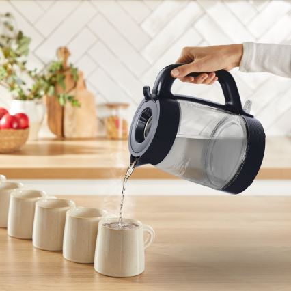 Tefal MORNING GLASS - fierbător electric, 1,7 l, 2000 W/230 V