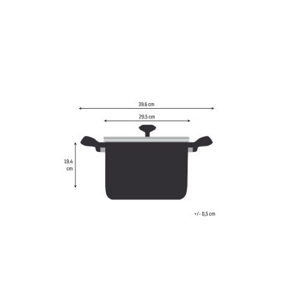Tefal Oală cu capac EMOTION+ XL, 28 cm