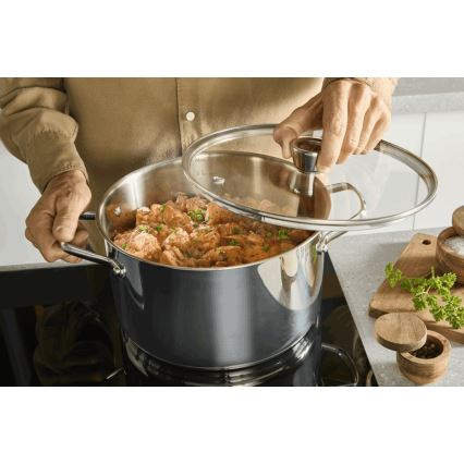 Tefal - Oală cu capac EMOTION+ XL 32 cm