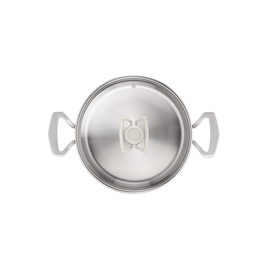 Tefal - Oală cu capac EXTREME 24 cm