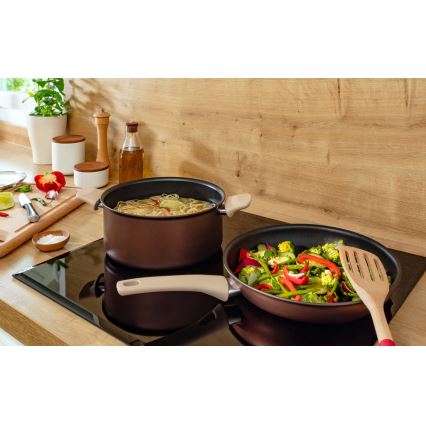 Tefal - Oală cu capac RESPECT Ø 24 cm