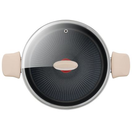 Tefal - Oală cu capac RESPECT Ø 24 cm