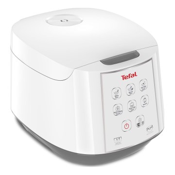 Tefal - Oală electrică pentru orez 8în1 EASY COOK 750W/230V 5 l albă